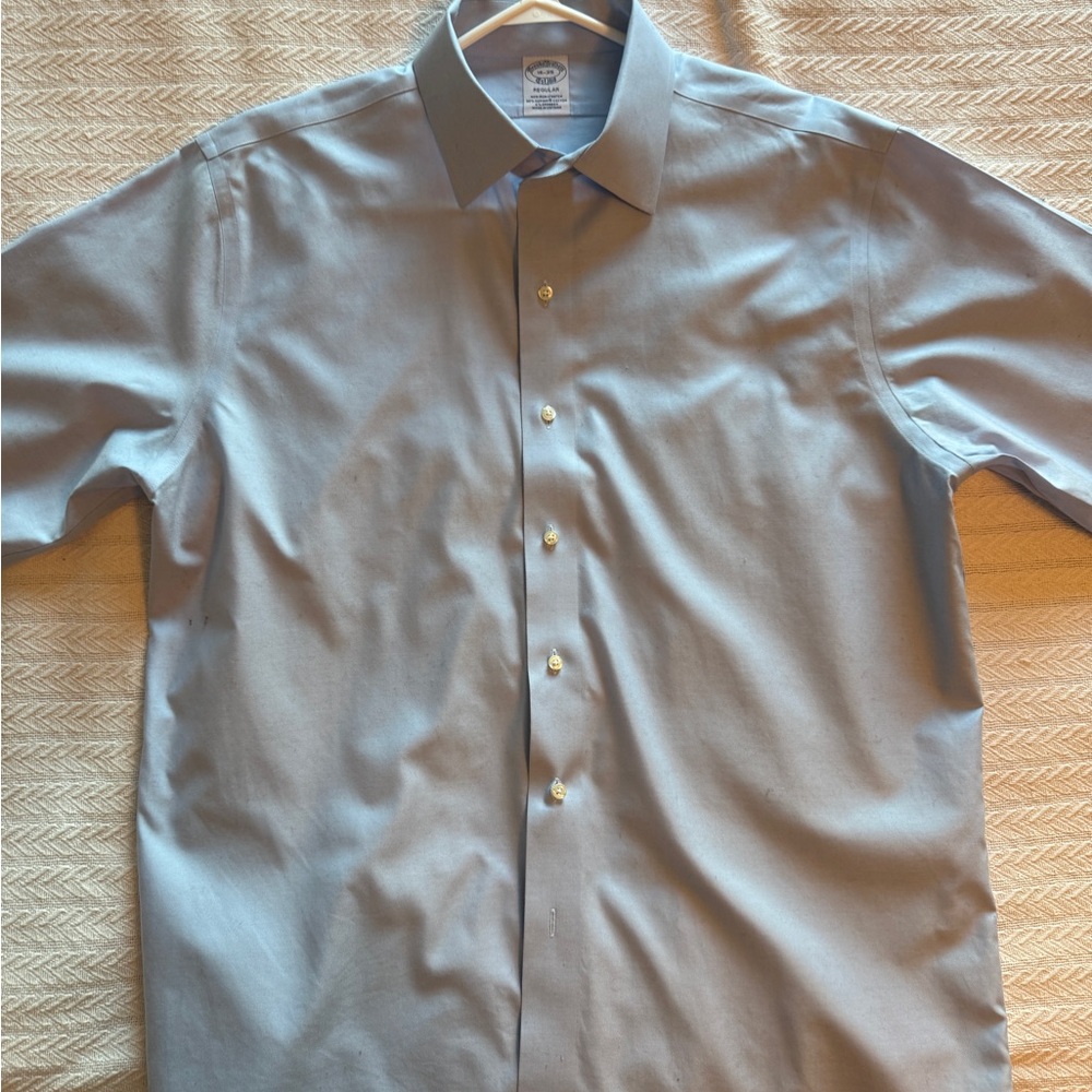Men's Blue Dress Shirt